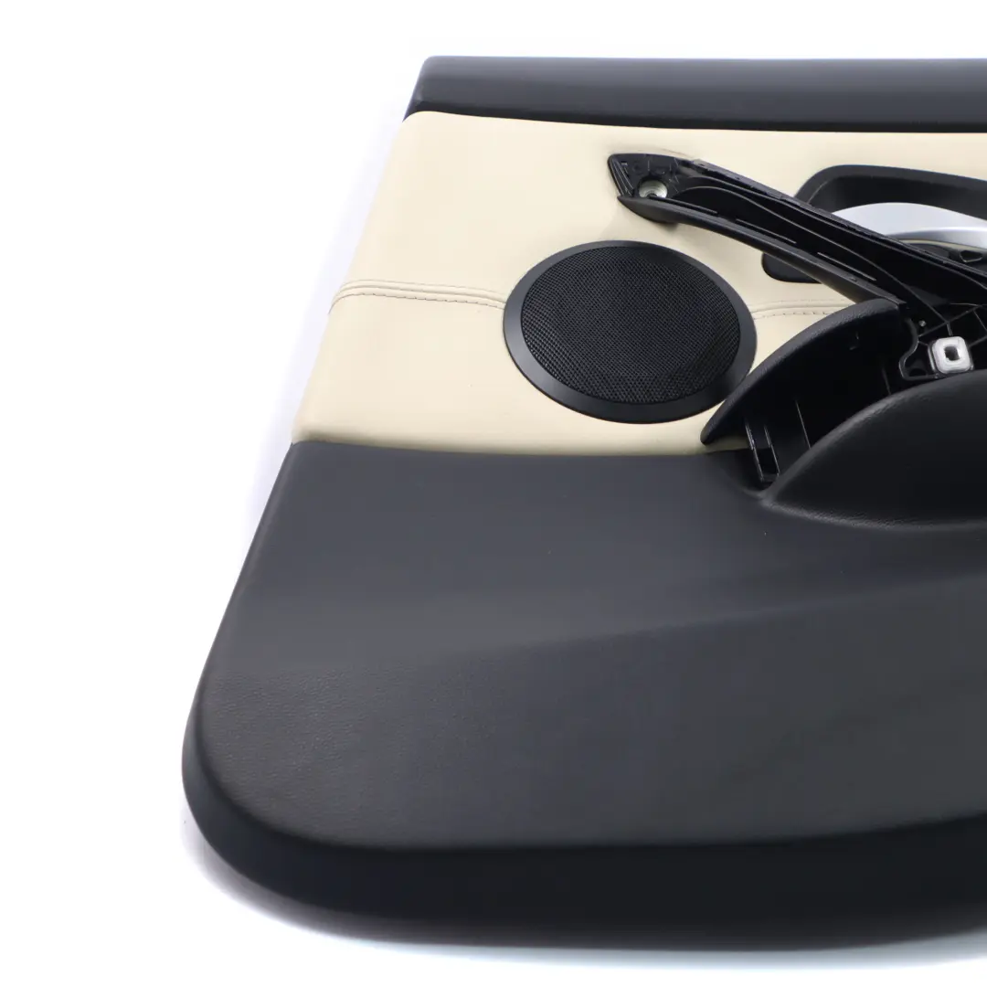 Tarjeta de Puerta Trasera Derecha Forro de la Puerta de cuero Limón para BMW E90 E91 con número de pieza 9152422 BMW E90 E91 Tarjeta de Puerta Trasera Derecha Forro de la Puerta de cuero Limón - SKU 9152422-1 - Número de pieza 9152422