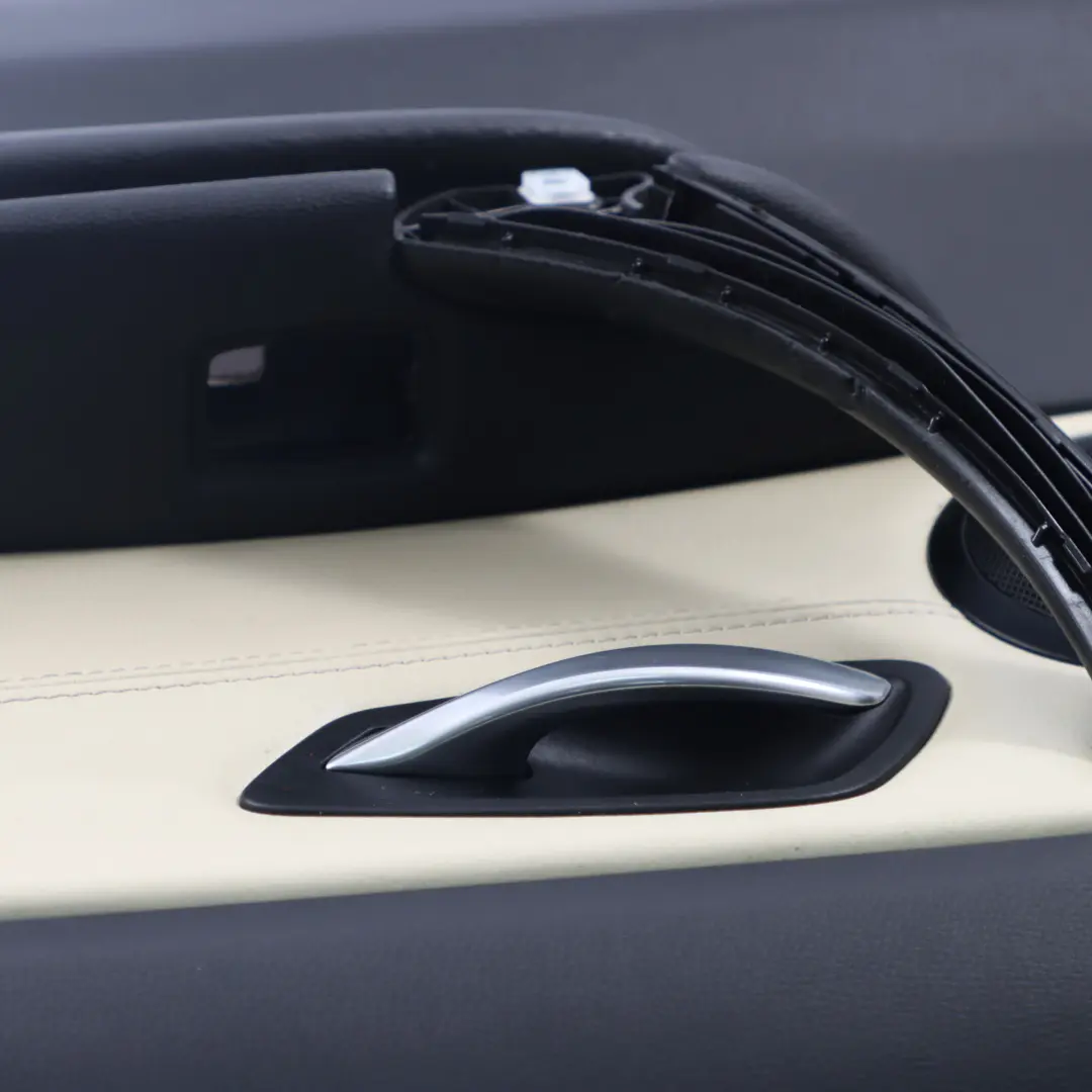 Door Card Rear Right O/S Door Lining Leather Lemon Trim Panel to BMW E90 E91 with Part number 9152422 BMW E90 E91 Door Card Rear Right O/S Door Lining Leather Lemon Trim Panel - SKU 9152422-1 - Part number 9152422
