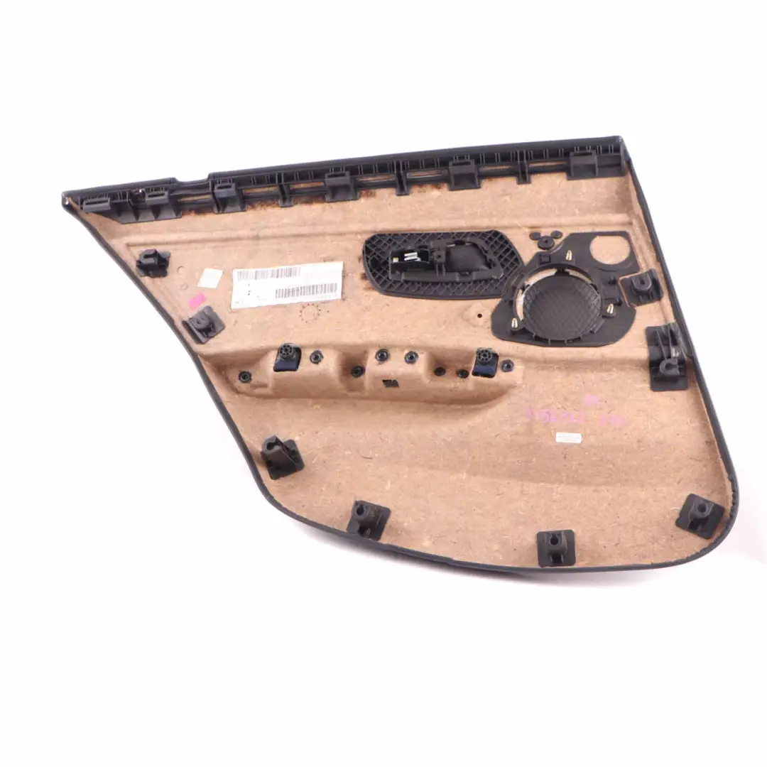 BMW 3 Series E90 E91 Rear Right O/S Door Card Leather Lemon Trim Panel - SKU 9152422 - Part number 9152422