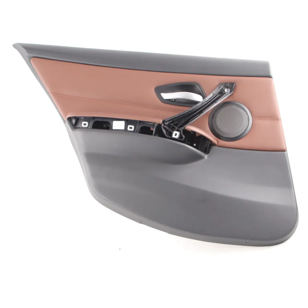 Door Card BMW E90 E91 LCI Rear Left Door Panel HiFi N/S Leather Dakota Terra to with Part number 9152423 Door Card BMW E90 E91 LCI Rear Left Door Panel HiFi N/S Leather Dakota Terra - SKU 9152423 - Part number 9152423