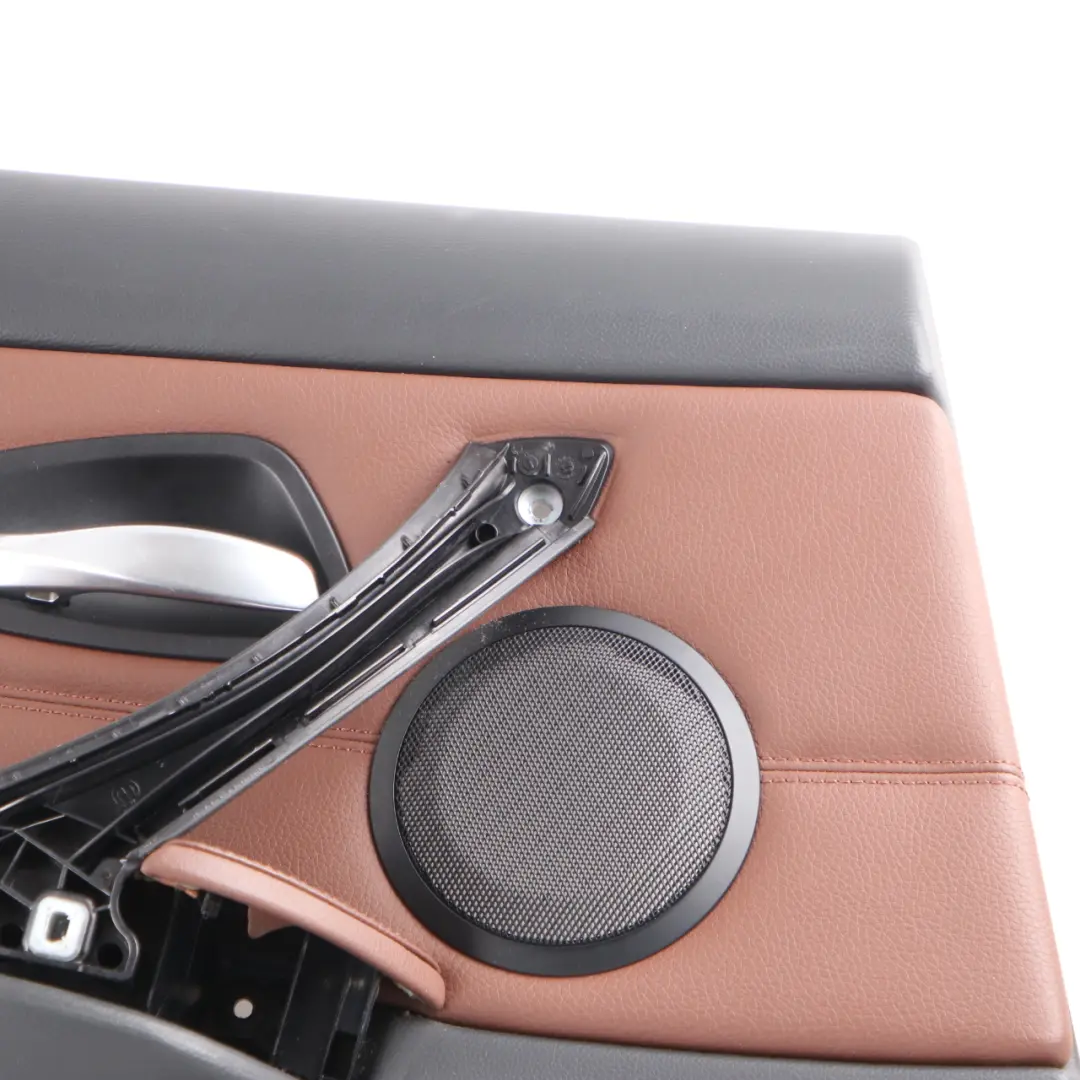 Door Card BMW E90 E91 LCI Rear Left Door Panel HiFi N/S Leather Dakota Terra to with Part number 9152423 Door Card BMW E90 E91 LCI Rear Left Door Panel HiFi N/S Leather Dakota Terra - SKU 9152423 - Part number 9152423