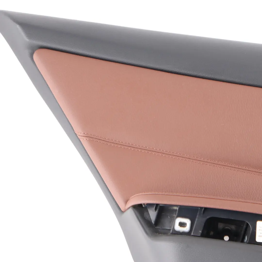 Door Card BMW E90 E91 LCI Rear Left Door Panel HiFi N/S Leather Dakota Terra to with Part number 9152423 Door Card BMW E90 E91 LCI Rear Left Door Panel HiFi N/S Leather Dakota Terra - SKU 9152423 - Part number 9152423