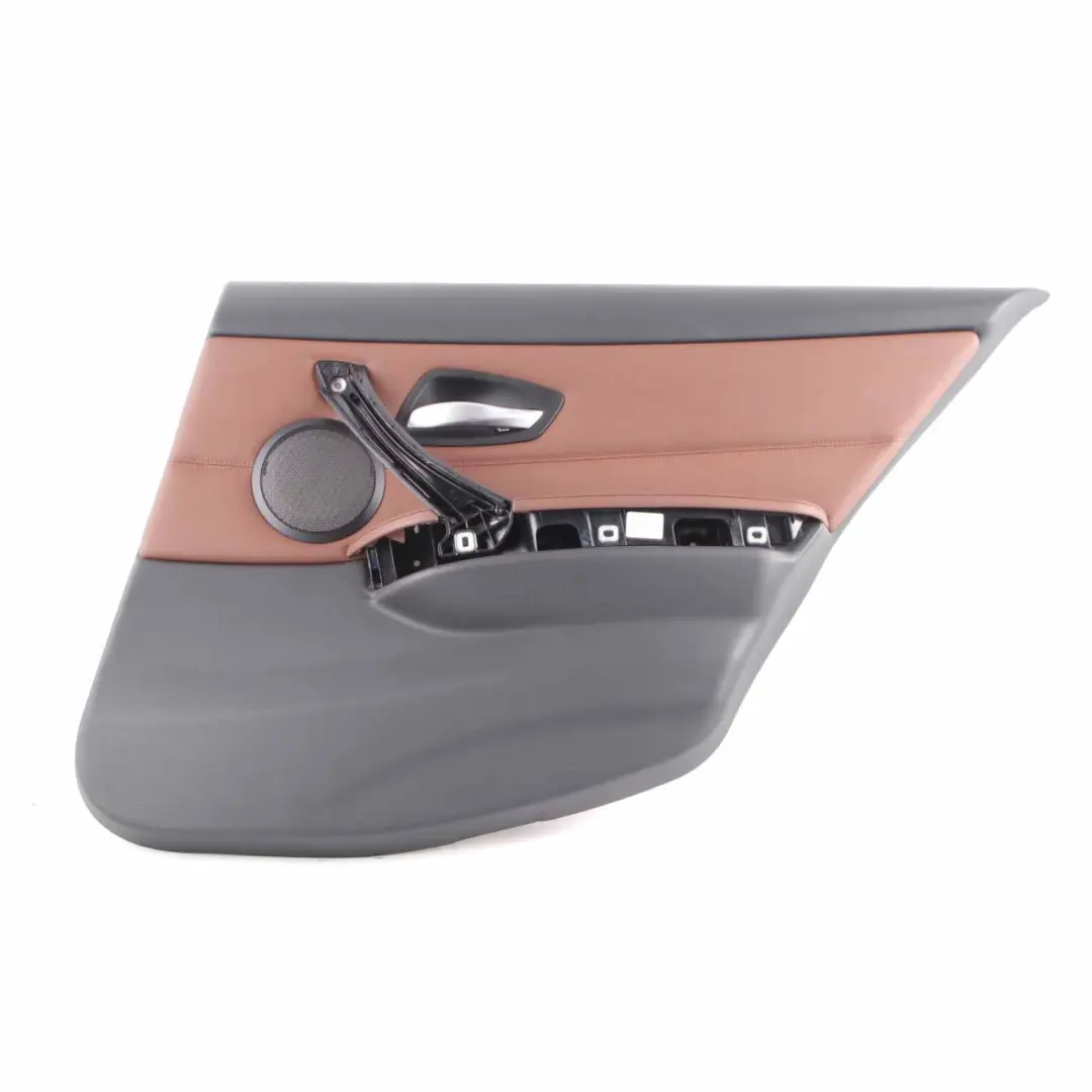 Door Card BMW E90 E91 LCI Rear Right Door Panel HiFi O/S Leather Dakota Terra to with Part number 9152424 Door Card BMW E90 E91 LCI Rear Right Door Panel HiFi O/S Leather Dakota Terra - SKU 9152424 - Part number 9152424