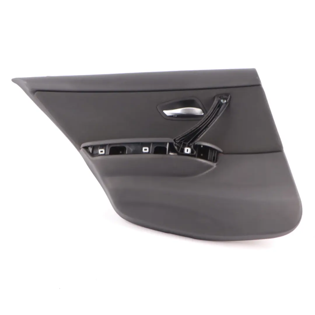 Door Card Rear Left N/S Panel Lining Trim Anthrazit Black to BMW E90 with Part number 9152429 BMW E90 Door Card Rear Left N/S Panel Lining Trim Anthrazit Black - SKU 9152429 - Part number 9152429