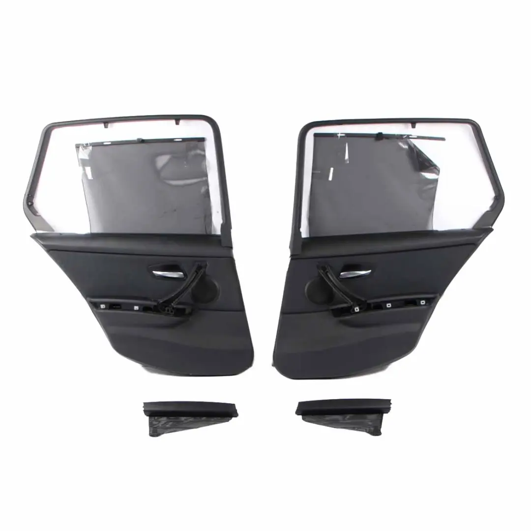 Door Card Set BMW E91 Rear Left Right N/O/S Door Trim Roller Blind Set Alcantara to with Part number 9152509 Door Card Set BMW E91 Rear Left Right N/O/S Door Trim Roller Blind Set Alcantara - SKU 9152509/9152510 - Part number 9152509