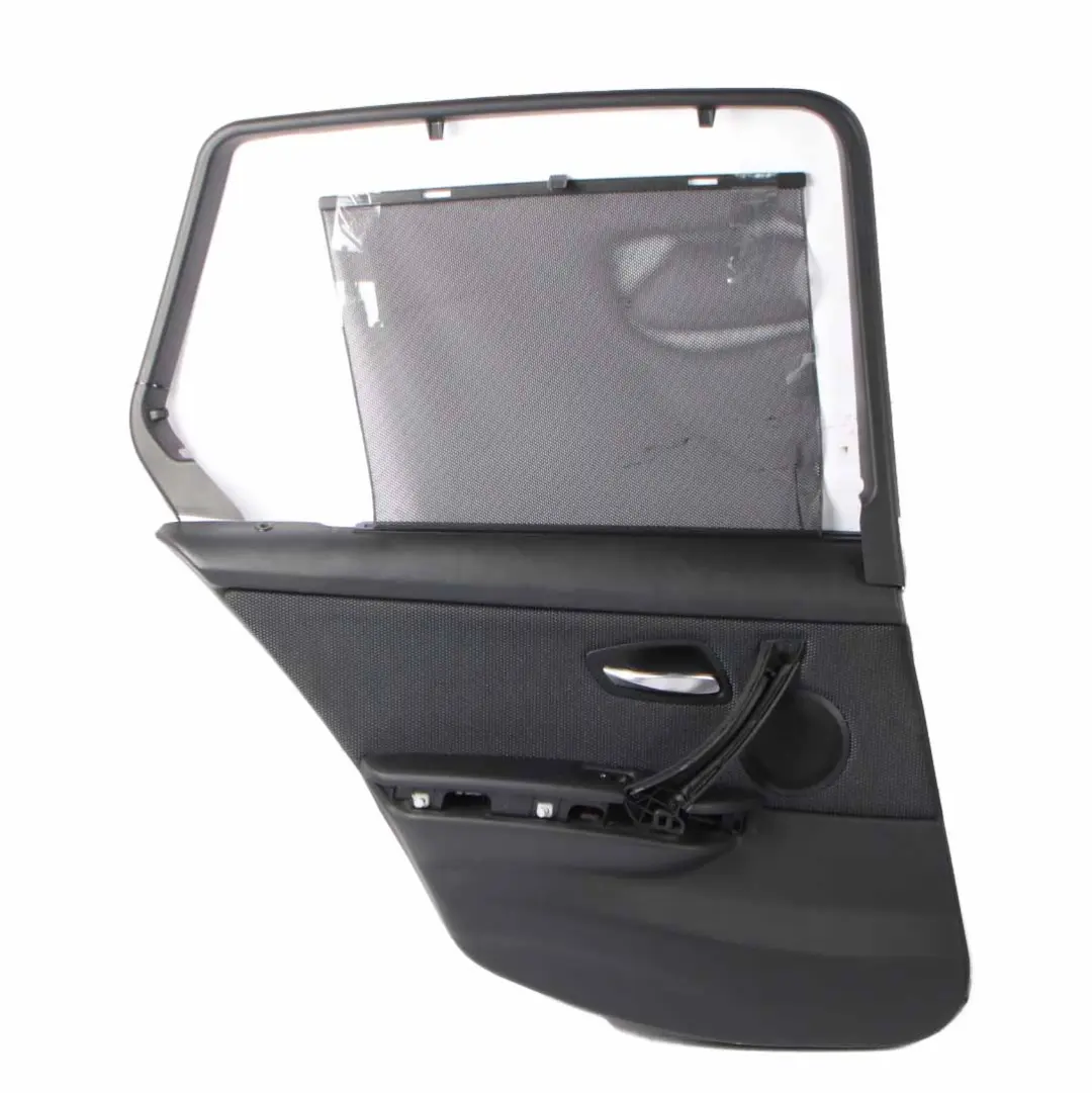 Door Card Set BMW E91 Rear Left Right N/O/S Door Trim Roller Blind Set Alcantara to with Part number 9152509 Door Card Set BMW E91 Rear Left Right N/O/S Door Trim Roller Blind Set Alcantara - SKU 9152509/9152510 - Part number 9152509