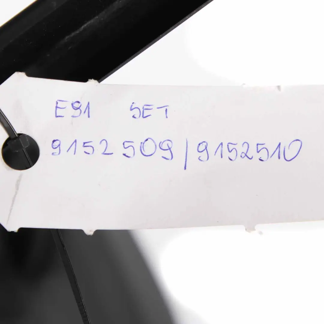 Door Card Set BMW E91 Rear Left Right N/O/S Door Trim Roller Blind Set Alcantara to with Part number 9152509 Door Card Set BMW E91 Rear Left Right N/O/S Door Trim Roller Blind Set Alcantara - SKU 9152509/9152510 - Part number 9152509