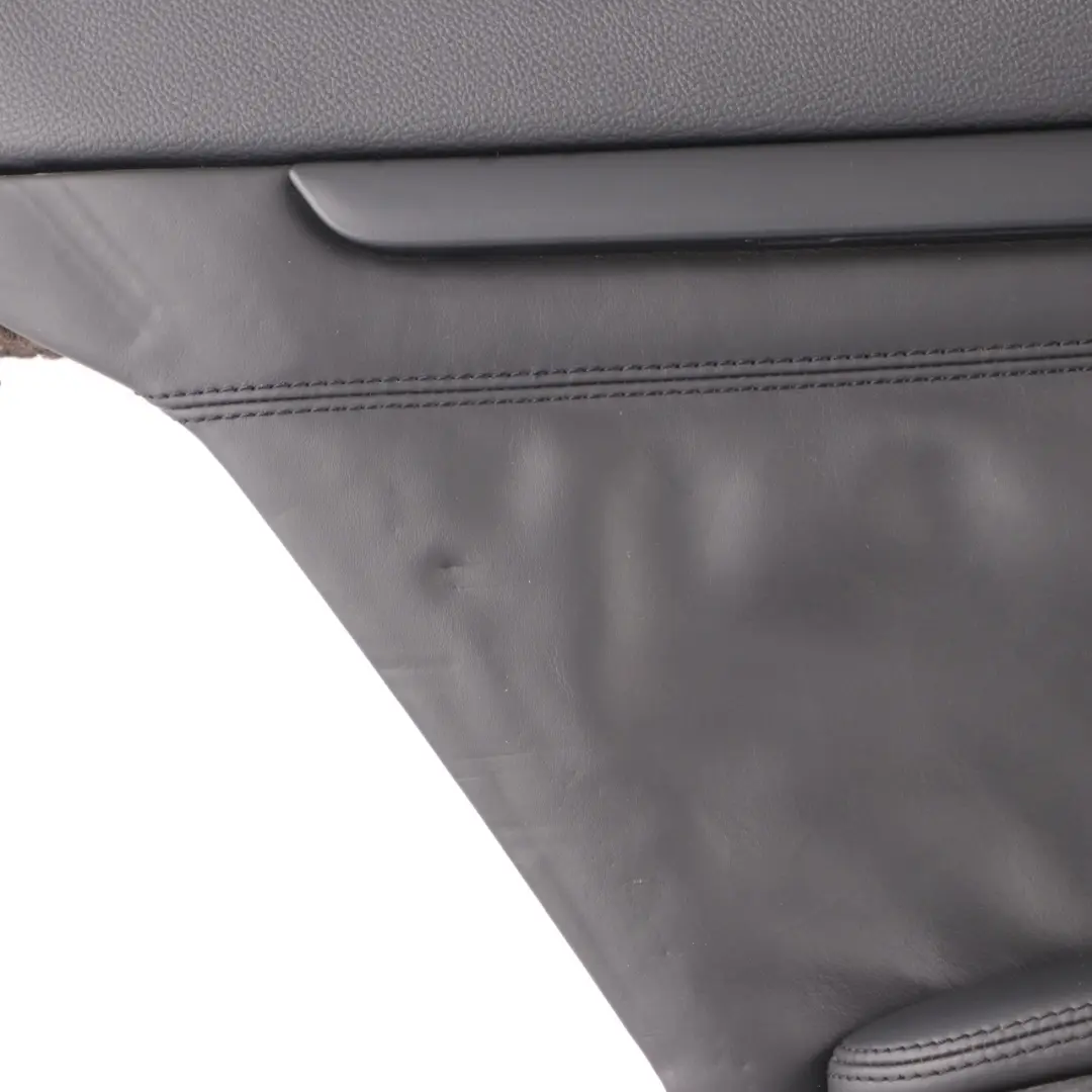 Left N/S Lateral Trim Panel Lining Black Leather to BMW E92 M3 Coupe Rear with Part number 9152823 BMW E92 M3 Coupe Rear Left N/S Lateral Trim Panel Lining Black Leather - SKU 9152823 - Part number 9152823