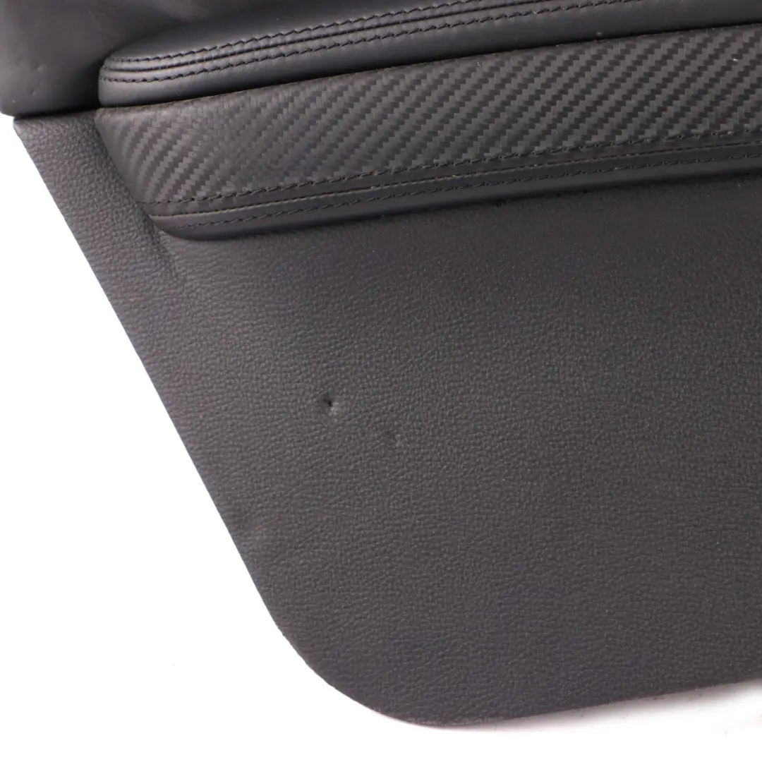 BMW E92 M3 Coupe Rear Left N/S Lateral Trim Panel Lining Black Leather - SKU 9152823 - Part number 9152823