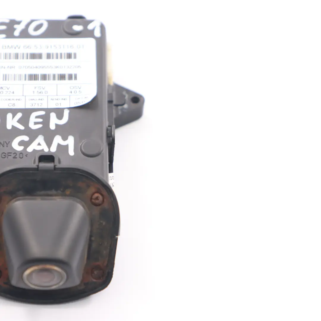 View Reversing Camera Control Unit Module BROKEN to BMW X5 E70 Rear with Part number 9153116 BMW X5 E70 Rear View Reversing Camera Control Unit Module BROKEN - SKU 9153116-1 - Part number 9153116