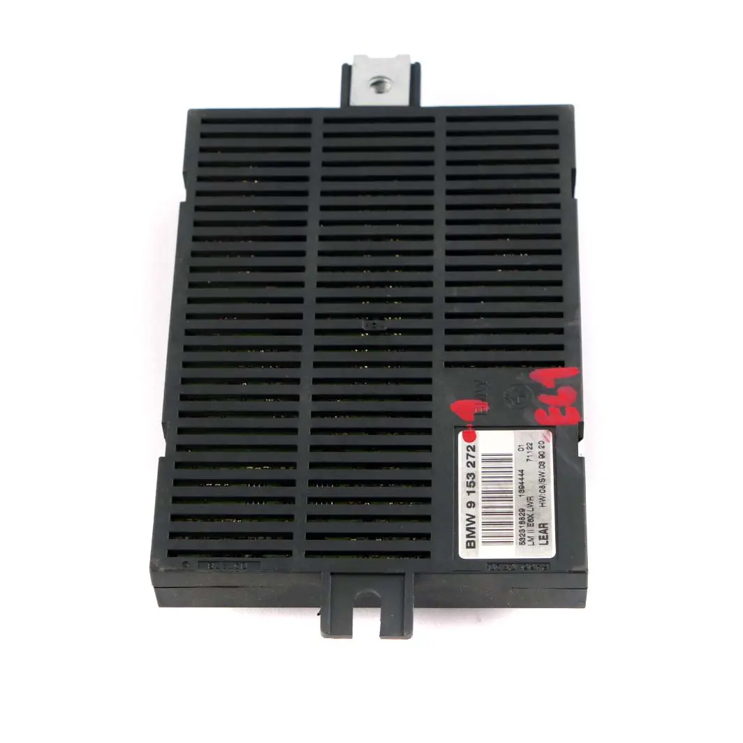 Light Control Module Unit LM2 LMII E6X LWR Lear to BMW 5 Series E61 with Part number 9153272 BMW 5 Series E61 Light Control Module Unit LM2 LMII E6X LWR Lear - SKU 9153272-1 - Part number 9153272