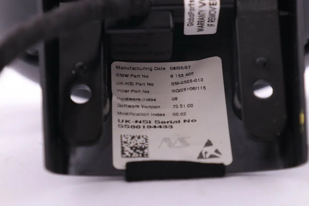 Contagiri Piantone Sterzo 6210915340 per Mini Cooper One R55 R56 R57 R58 R59 R60 con numero di parte 9153402 Mini Cooper One R55 R56 R57 R58 R59 R60 Contagiri Piantone Sterzo 6210915340 - SKU 9153402 - Numero di parte 9153402