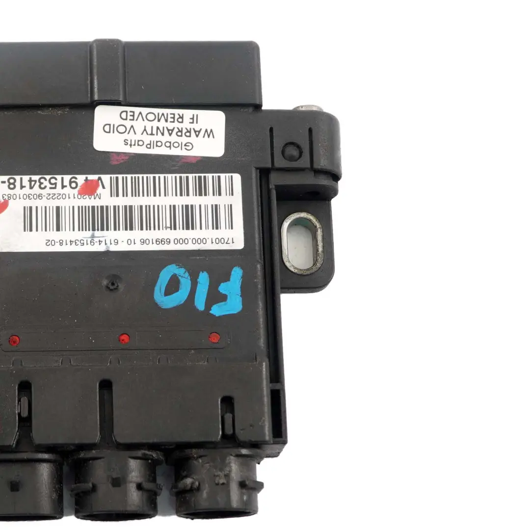 BMW F10 F11 B Plus Boite de Distributeur Avant Unite de Cable Batterie - SKU 9153418-1 - Numéro de pièce 9153418