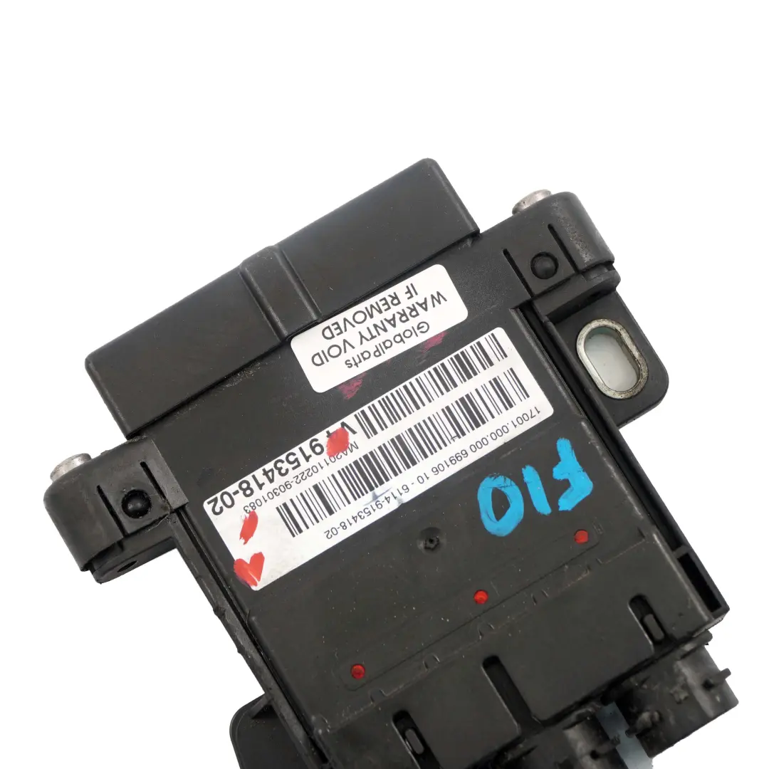 BMW 5 er F10 F11 B Plus Verteiler Vorne Stromverteilung Steuergerät - SKU 9153418-1 - Teilenummer 9153418
