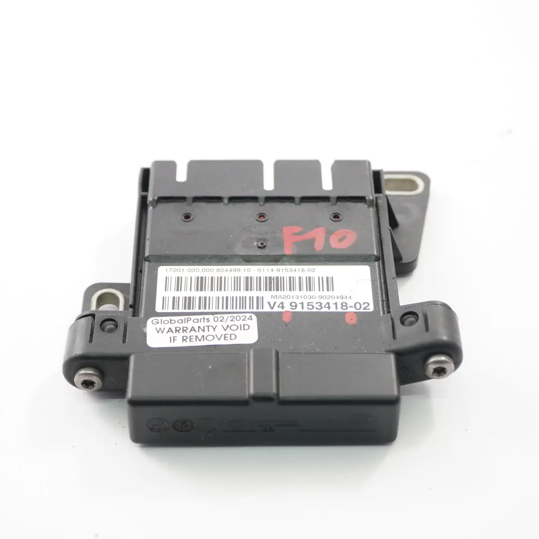BMW F10 F11 B Plus Verteiler Vorne Stromverteilung Steuergerät - SKU 9153418-2 - Teilenummer 9153418