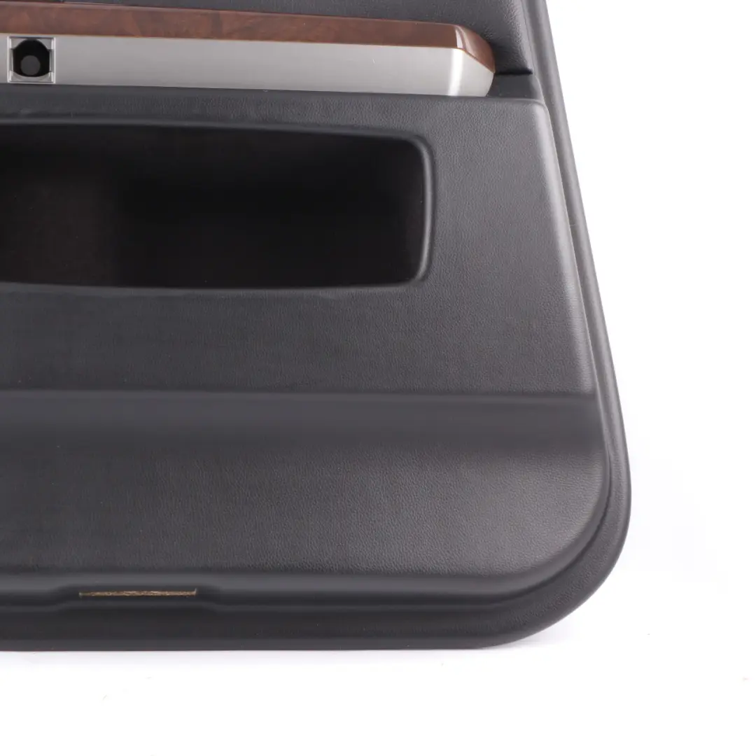 Door Card Rear Left N/S Door Lining Trim Panel Black Leather Pearl to BMW E65 E66 with Part number 9154471 BMW E65 E66 Door Card Rear Left N/S Door Lining Trim Panel Black Leather Pearl - SKU 9153541 - Part number 9154471