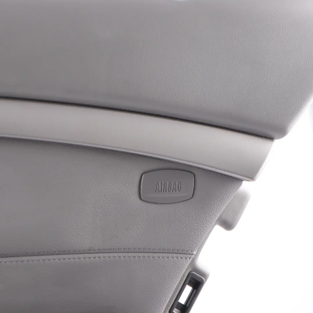 Door Card Rear Right Interior Trim Panel Leather Nasca Flanell Grey to BMW E65 with Part number 9153596 BMW E65 Door Card Rear Right Interior Trim Panel Leather Nasca Flanell Grey - SKU 9153596 - Part number 9153596