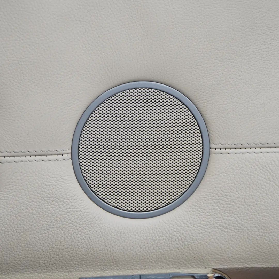BMW E65 E66 Door Card Rear Left N/S Lining Trim Panel Leather Cream Beige - SKU 9153601 - Part number 9153601