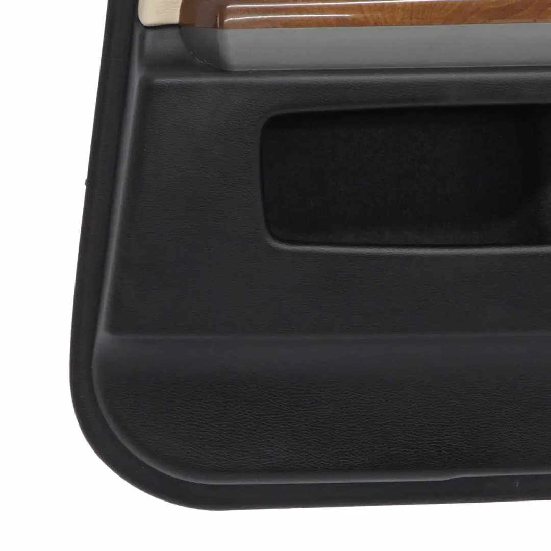 BMW E65 E66 Scheda Porta Posteriore Destra Fodera Pannello Pelle Crema Beige - SKU 9153602 - Numero di parte 9153602