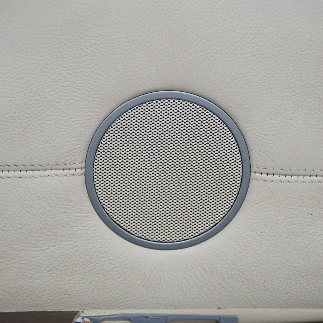 BMW E65 E66 Scheda Porta Posteriore Destra Fodera Pannello Pelle Crema Beige - SKU 9153602 - Numero di parte 9153602