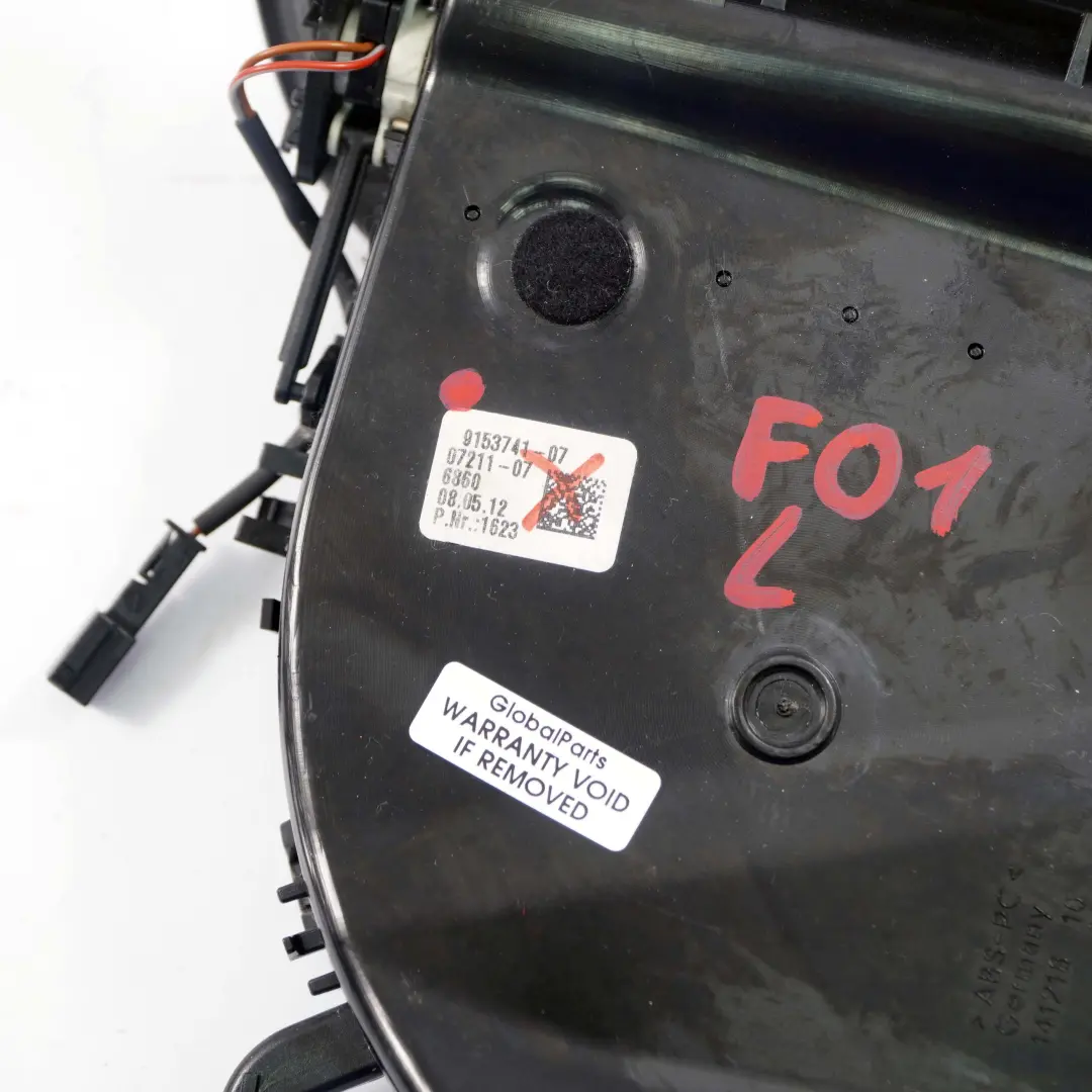 Kratka wlotu świeżego powietrza lewa do BMW F01 F02 o numerze 9153741 BMW F01 F02 Kratka wlotu świeżego powietrza lewa - SKU 9153741 - Numer Części 9153741