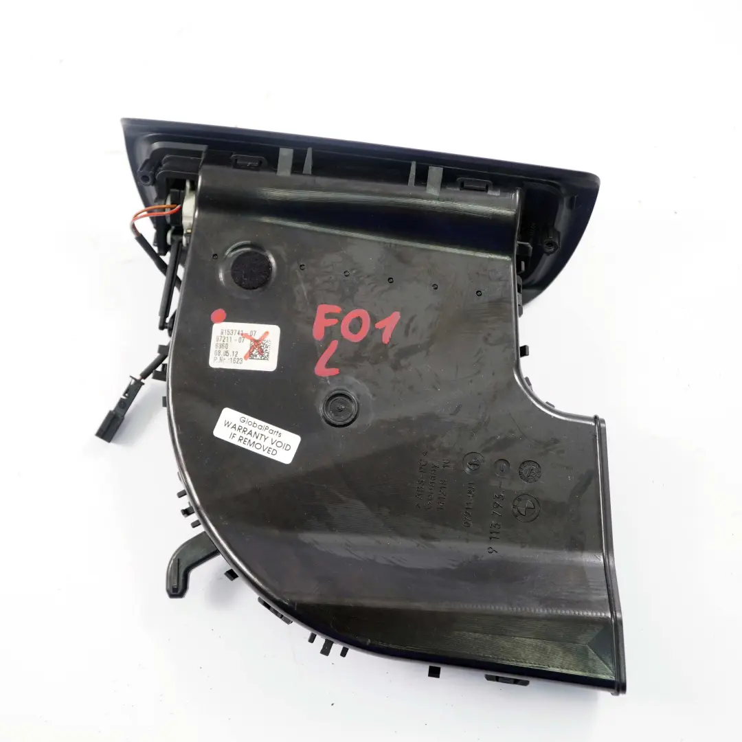 BMW 7 er F01 F02 F03 Frischluftgrill Links Luftführung Schwarz - SKU 9153741 - Teilenummer 9153741