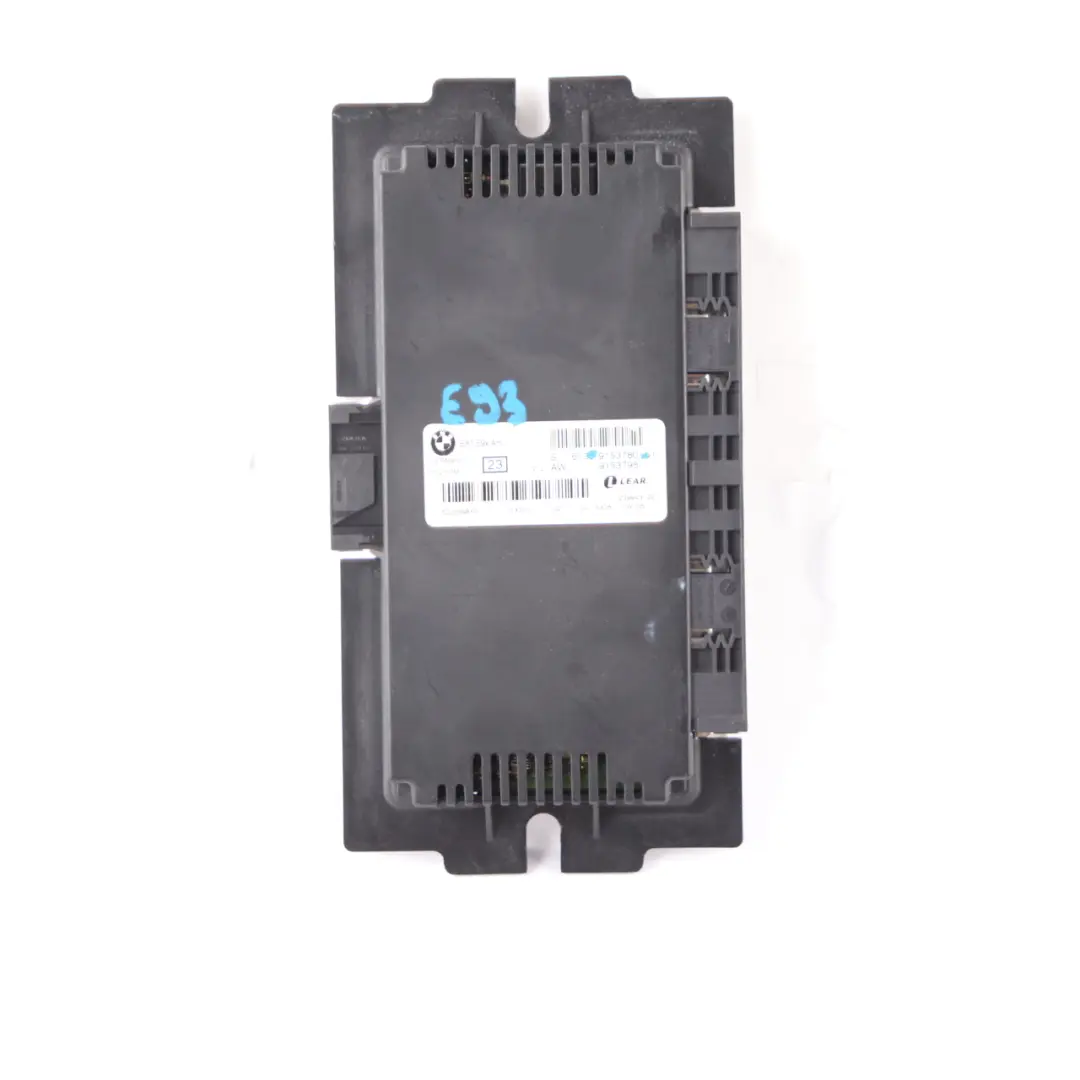 Footwell ECU Light Control Unit Module FRM II PL2 Lear to BMW E93 with Part number 9153780 BMW E93 Footwell ECU Light Control Unit Module FRM II PL2 Lear - SKU 9153780 - Part number 9153780