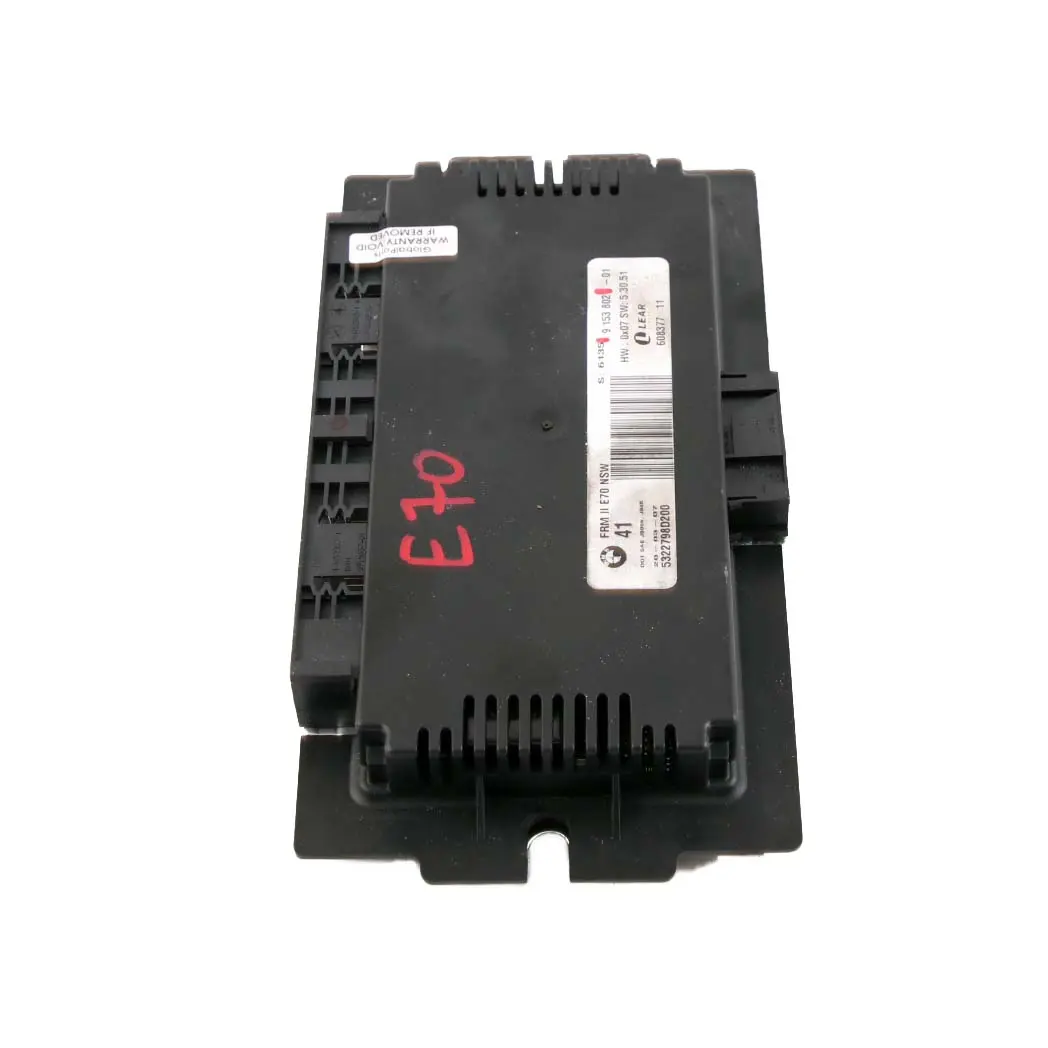 BMW X5 E70 Moduł Sterownik Świateł - SKU 9153802 - Numer Części 9153802