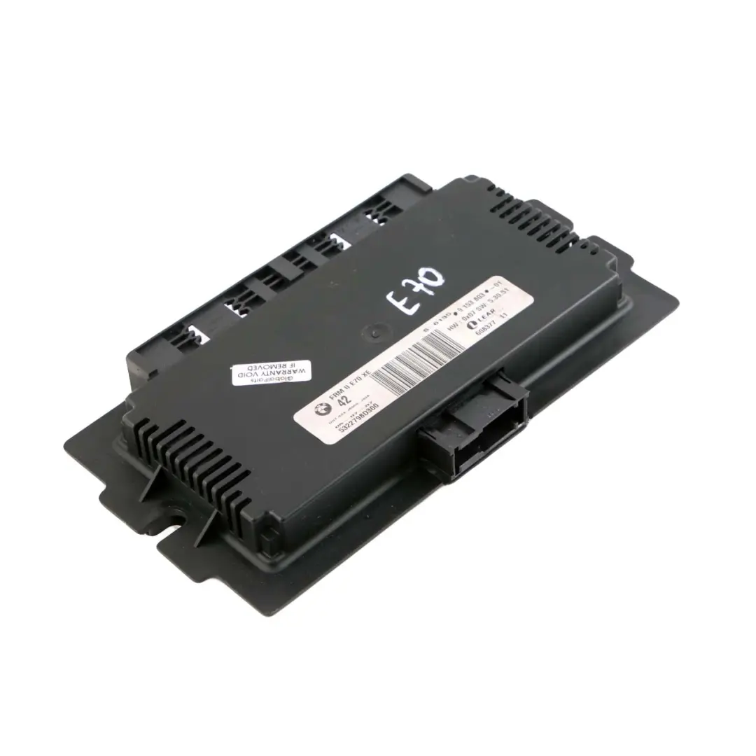 Modulo unità di controllo luci FRM II Lear per BMW X5 E70 con numero di parte 9153803 BMW X5 E70 Modulo unità di controllo luci FRM II Lear - SKU 9153803 - Numero di parte 9153803