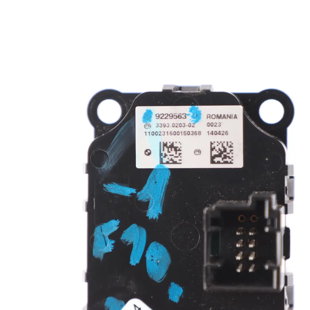 BMW F01 F10 F11 F12 F13 Motor Start Stop Interruptor Botón 9229563 - SKU 9153832-1 - Número de pieza 9153832