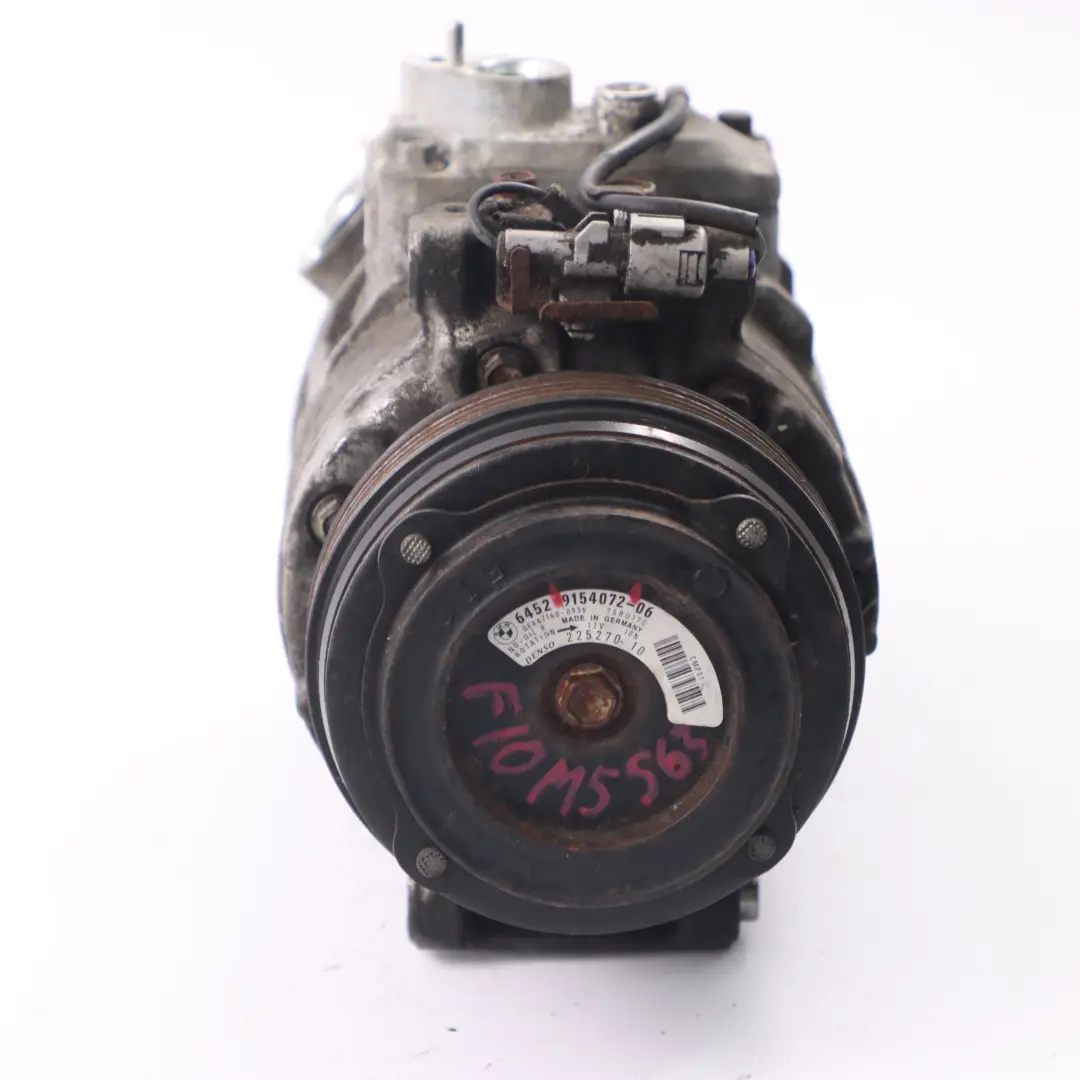 Condizionata BMW F10 F11 F13 X5 E70 Aria Con Pompa A/C per Compressore Aria con numero di parte 9154072 Compressore Aria Condizionata BMW F10 F11 F13 X5 E70 Aria Con Pompa A/C - SKU 9154072 - Numero di parte 9154072