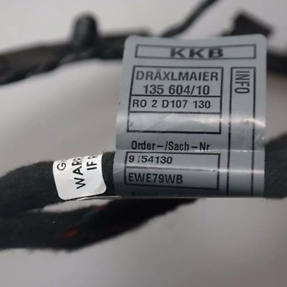 Mini Cooper One R55 R56 Passenger's Side Door Stereo Wiring Set - SKU 9154130 - Part number 9154130