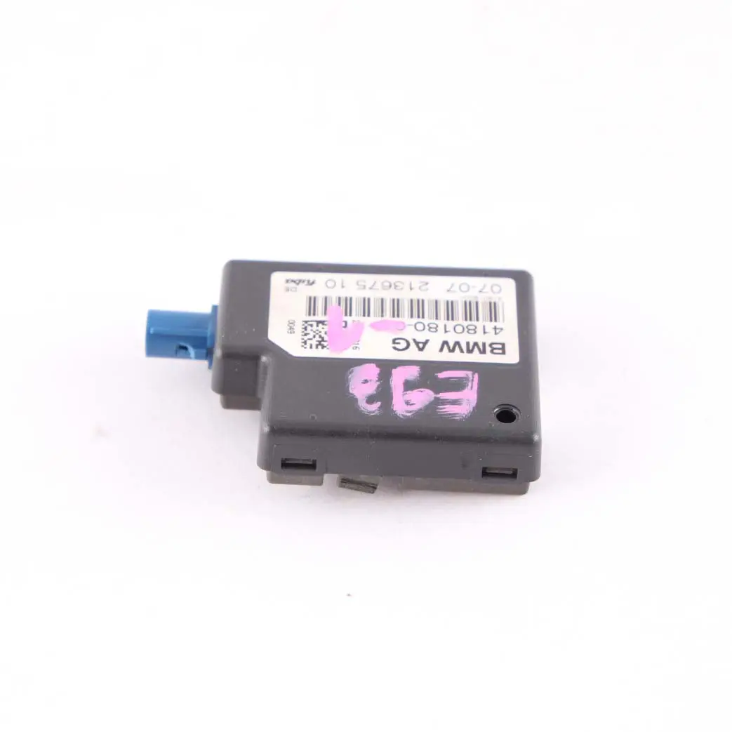 BMW E93 LCI Cabriolet Module D'antenne GPS - SKU 9154413-1 - Numéro de pièce 9154413