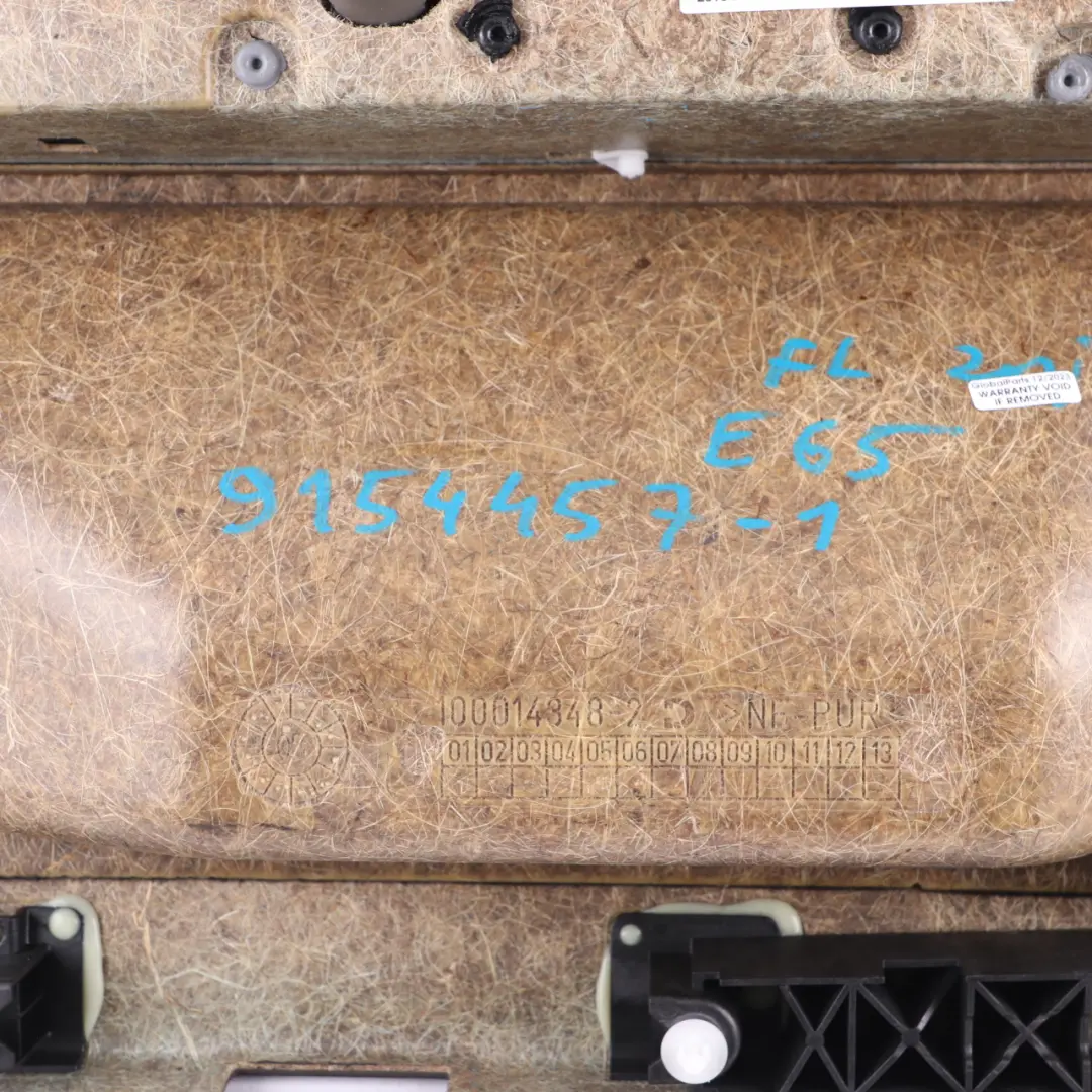 Door Card Front Left N/S Door Lining Trim Leather Nasca Black to BMW E65 E66 with Part number 9154457 BMW E65 E66 Door Card Front Left N/S Door Lining Trim Leather Nasca Black - SKU 9154457-1 - Part number 9154457