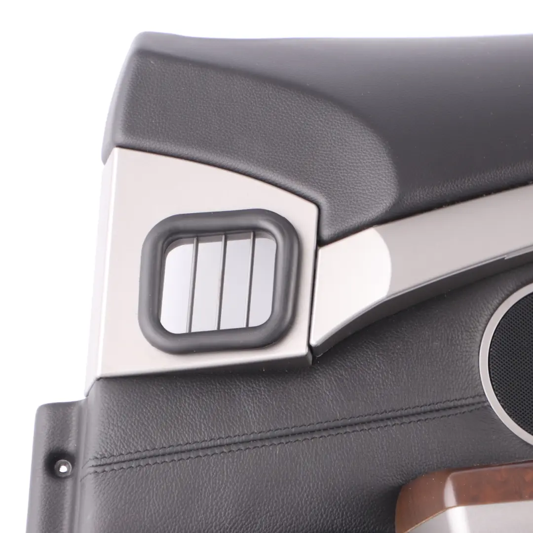 Door Card Front Right O/S Leather Nasca Black Lining Trim to BMW E65 E66 with Part number 9154458 BMW E65 E66 Door Card Front Right O/S Leather Nasca Black Lining Trim - SKU 9154458-1 - Part number 9154458