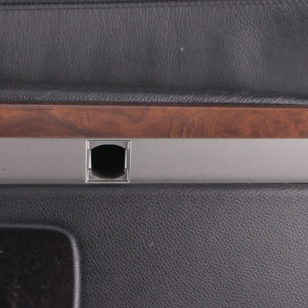 Door Card Front Right O/S Leather Nasca Black Lining Trim to BMW E65 E66 with Part number 9154458 BMW E65 E66 Door Card Front Right O/S Leather Nasca Black Lining Trim - SKU 9154458-1 - Part number 9154458