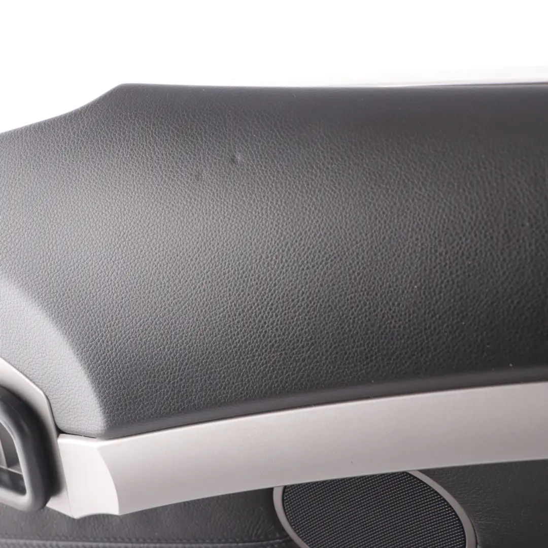 Door Card Front Right O/S Leather Nasca Black Lining Trim to BMW E65 E66 with Part number 9154458 BMW E65 E66 Door Card Front Right O/S Leather Nasca Black Lining Trim - SKU 9154458-1 - Part number 9154458