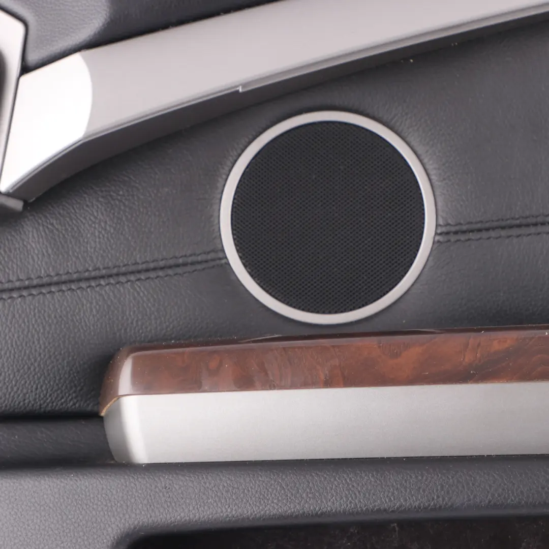 Door Card Front Right O/S Leather Nasca Black Lining Trim to BMW E65 E66 with Part number 9154458 BMW E65 E66 Door Card Front Right O/S Leather Nasca Black Lining Trim - SKU 9154458-1 - Part number 9154458