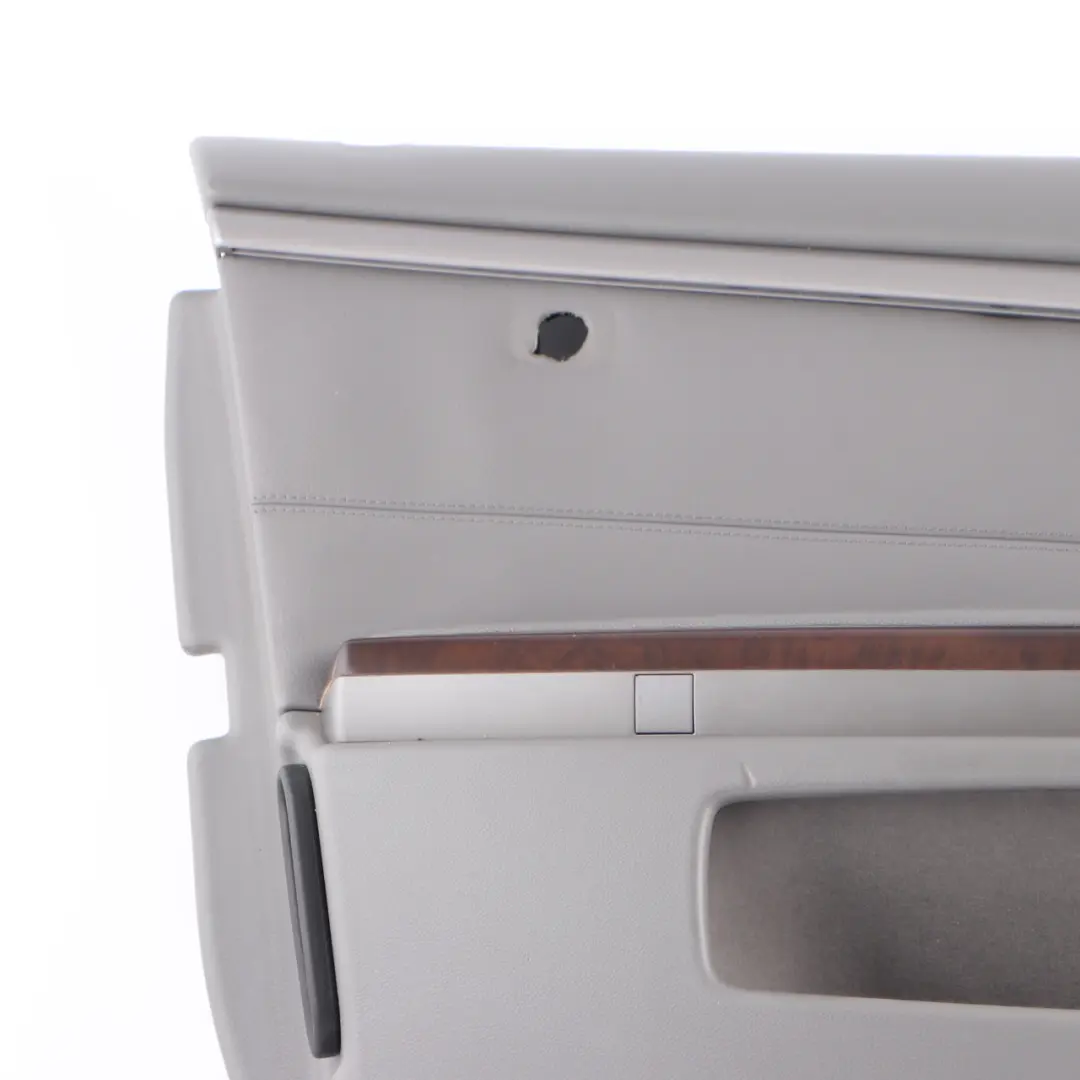 BMW E65 E66 Carte Porte Avant Panneau Doublure Porte Gauche Cuir Flanelle Gris - SKU 9154459 - Numéro de pièce 9154459