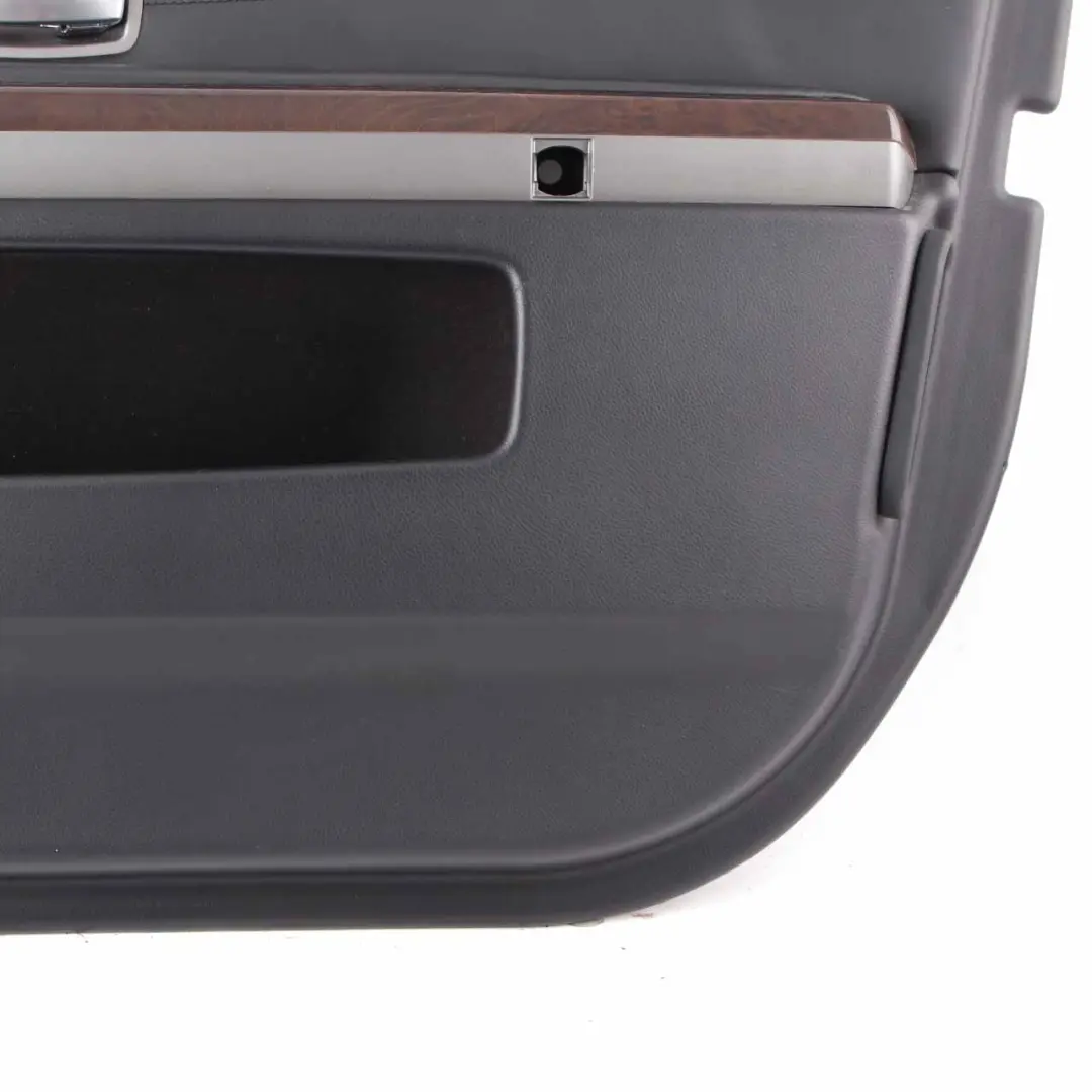 BMW E65 E66 Door Card Front Right O/S Door Lining Trim Panel Black Leather Pearl - SKU 9154472-1 - Part number 9154472