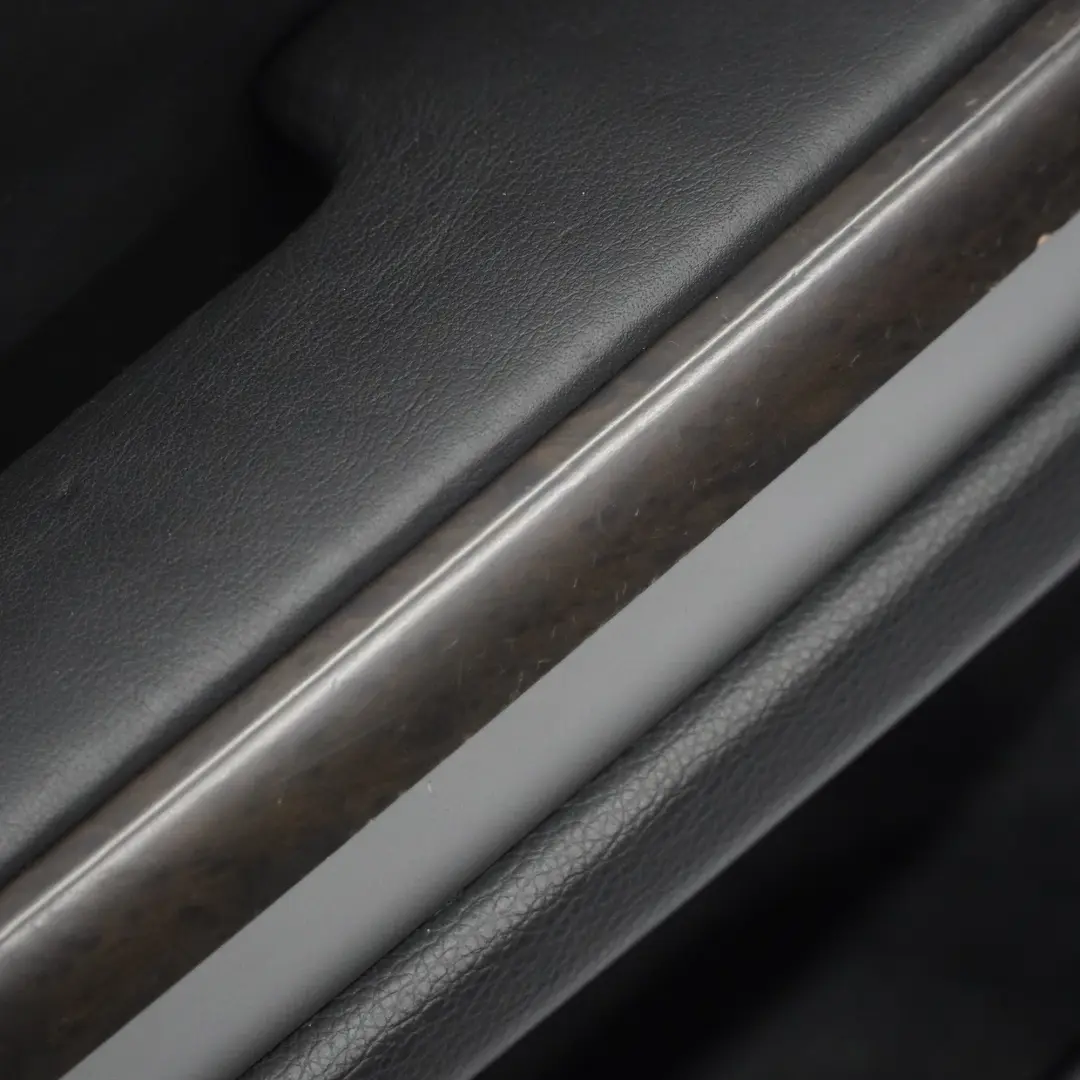 BMW E65 E66 Türverkleidung Abdeckung Vorn Rechts Leder Pearl Schwarz - SKU 9154472 - Teilenummer 9154472