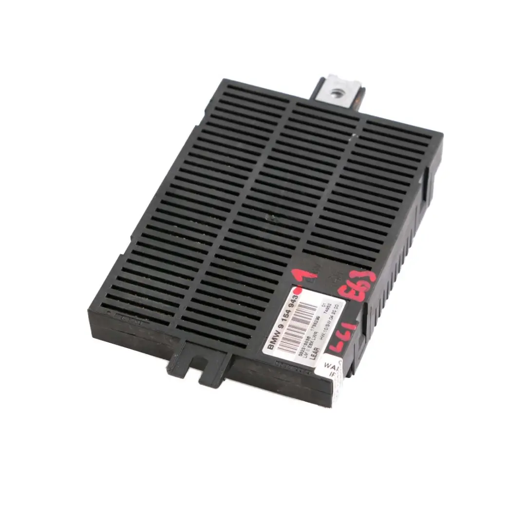 BMW 6 Series E63 LCI Light Control Unit Module LCM LM E6X LWR LEAR - SKU 9154943-1 - Part number 9154943