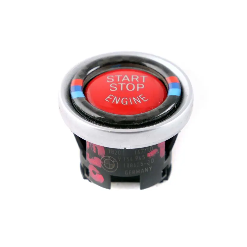 BMW 3 X1 Z4 Series E84 E89 E90 E91 E92 Start Stop Switch Button Ignition Red - SKU 9154945-2 - Part number 9154945