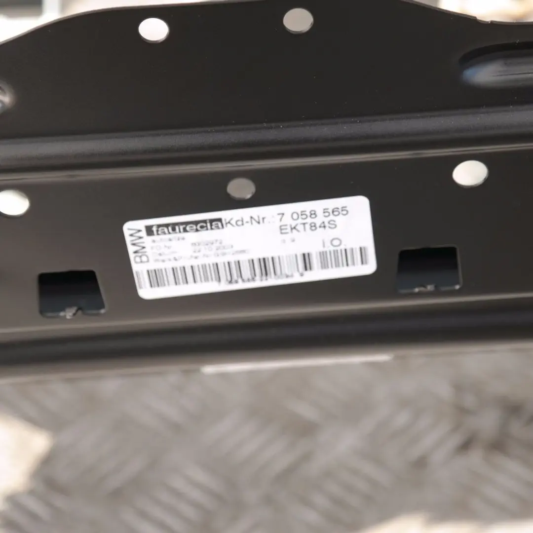 BMW E60 Stelaż szkielet rama fotela fotel lewy - SKU 9155005 - Numer Części 9155005