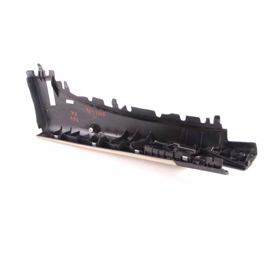 Folding Top Panel BMW E64 Cabrio Rear Right O/S Lateral Trim Cover Cream Beige to with Part number 9155454 Folding Top Panel BMW E64 Cabrio Rear Right O/S Lateral Trim Cover Cream Beige - SKU 9155454 - Part number 9155454