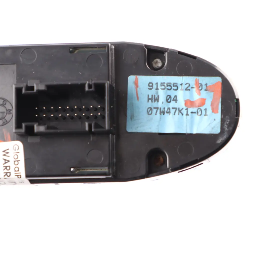 BMW E92 Window Lifter Switch Driver's Side Button Panel Mirror Control - SKU 9155512-1 - Part number 9155512