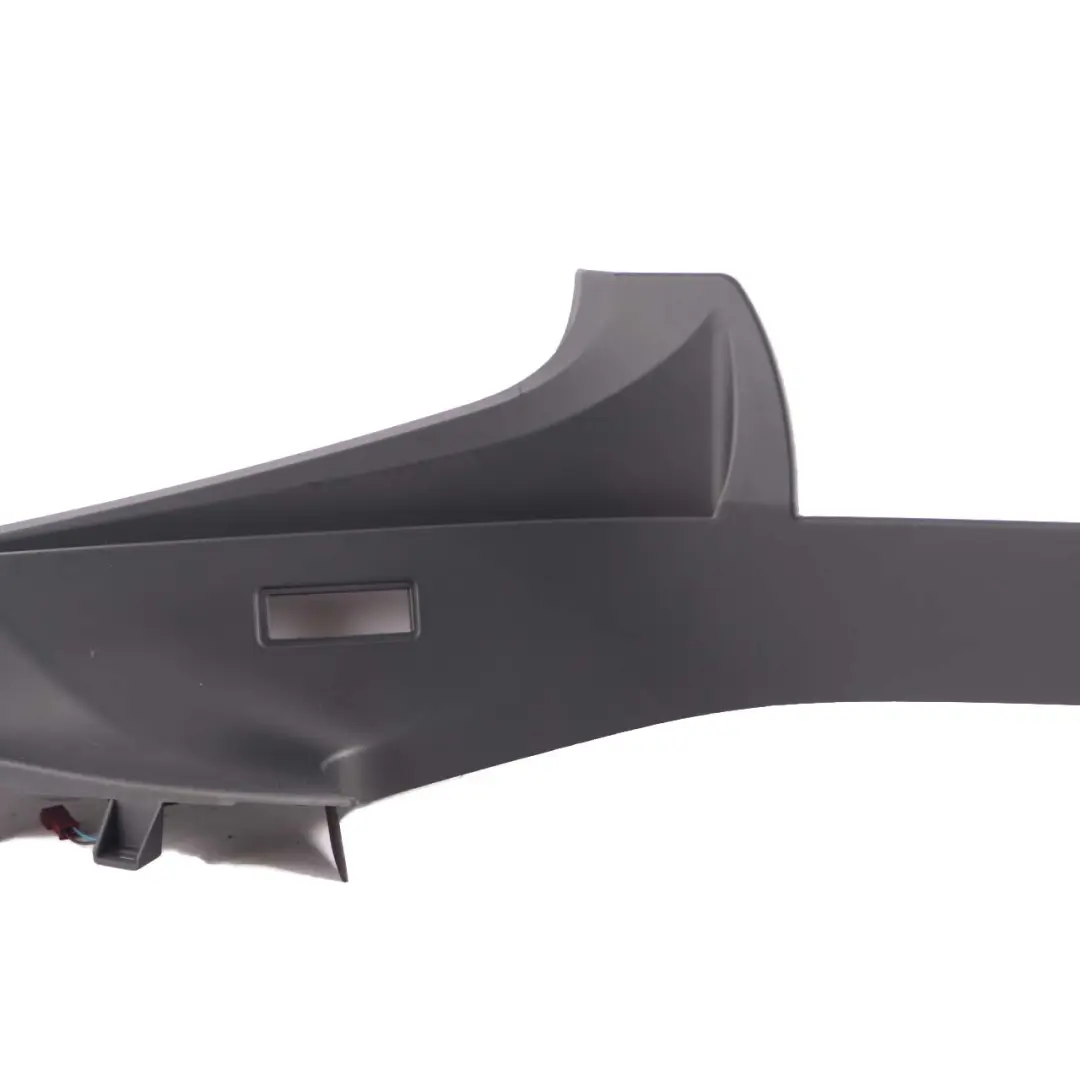 Trim Cover Left N/S Column D Covering Panel Schwarz Black to BMW E91 LCI with Part number 9155737 BMW E91 LCI Trim Cover Left N/S Column D Covering Panel Schwarz Black - SKU 9155737-1 - Part number 9155737