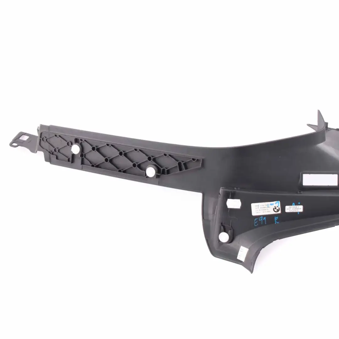 BMW E91 Colonna D Coprire Touring Tronco Finestra Trim destra Nero - SKU 9155738-1 - Numero di parte 9155738