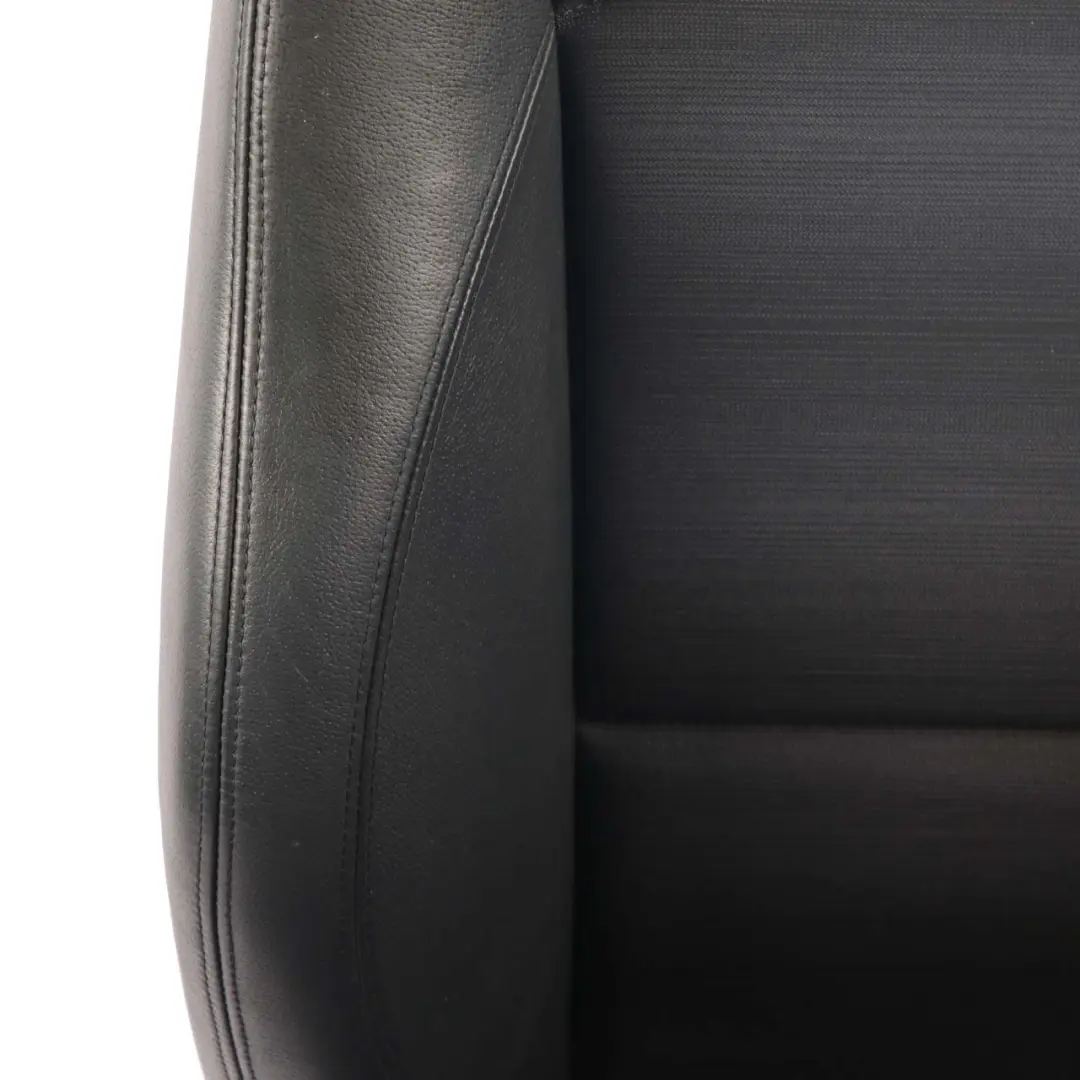 Leather / Cloth Interior Front Left N/S Seat Citrus to BMW E90 E91 M Sport Black with Part number 9155943 BMW E90 E91 M Sport Black Leather / Cloth Interior Front Left N/S Seat Citrus - SKU 9155943 - Part number 9155943