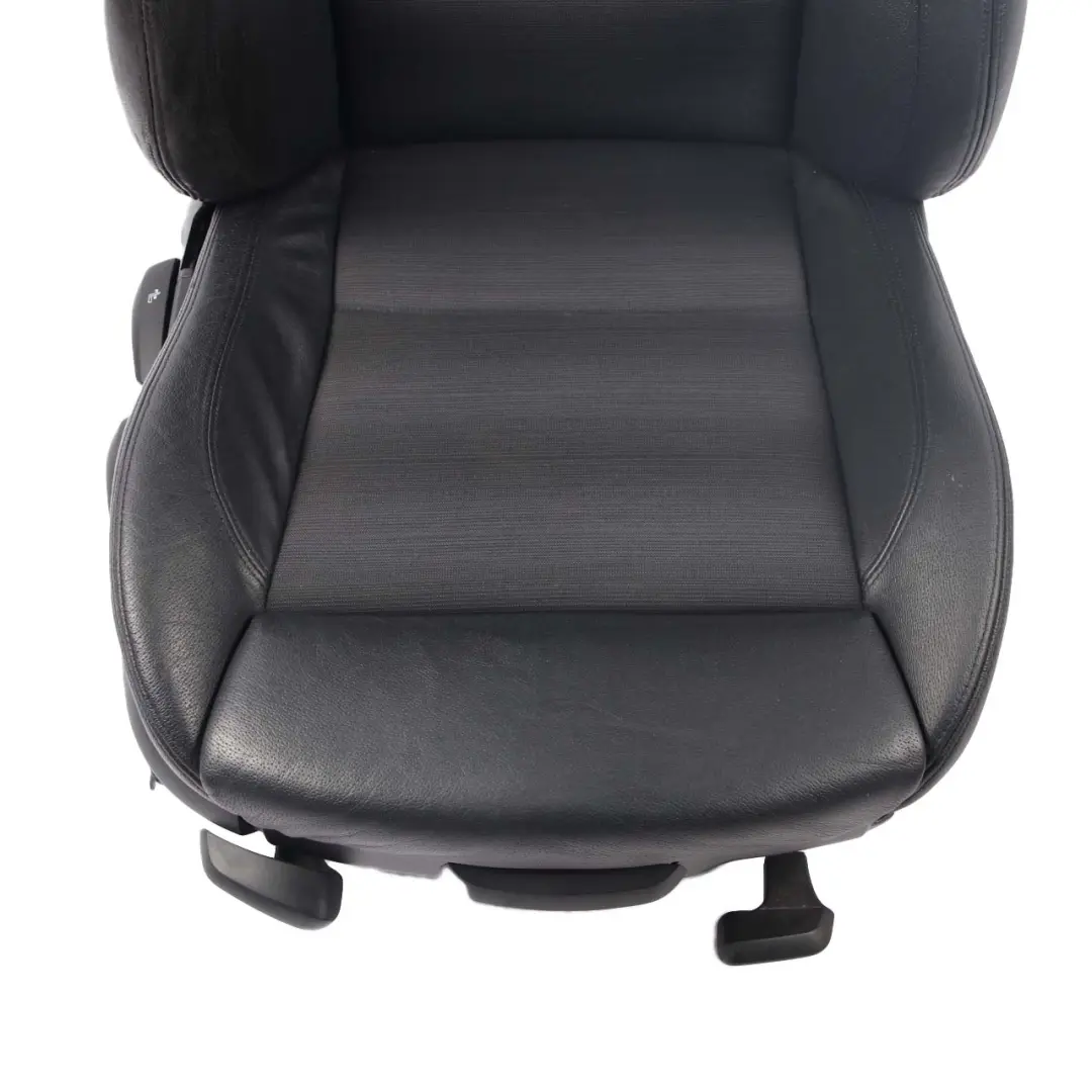 BMW E90 E91 M Sport Black Leather / Cloth Interior Front Right O/S Seat Citrus - SKU 9155944 - Part number 9155944